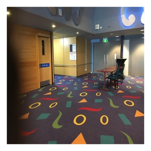 Alfombra de cine comercial de estilo moderno, alfombra insonorizada de espesor de nailon para cine en casa - Product Image 3