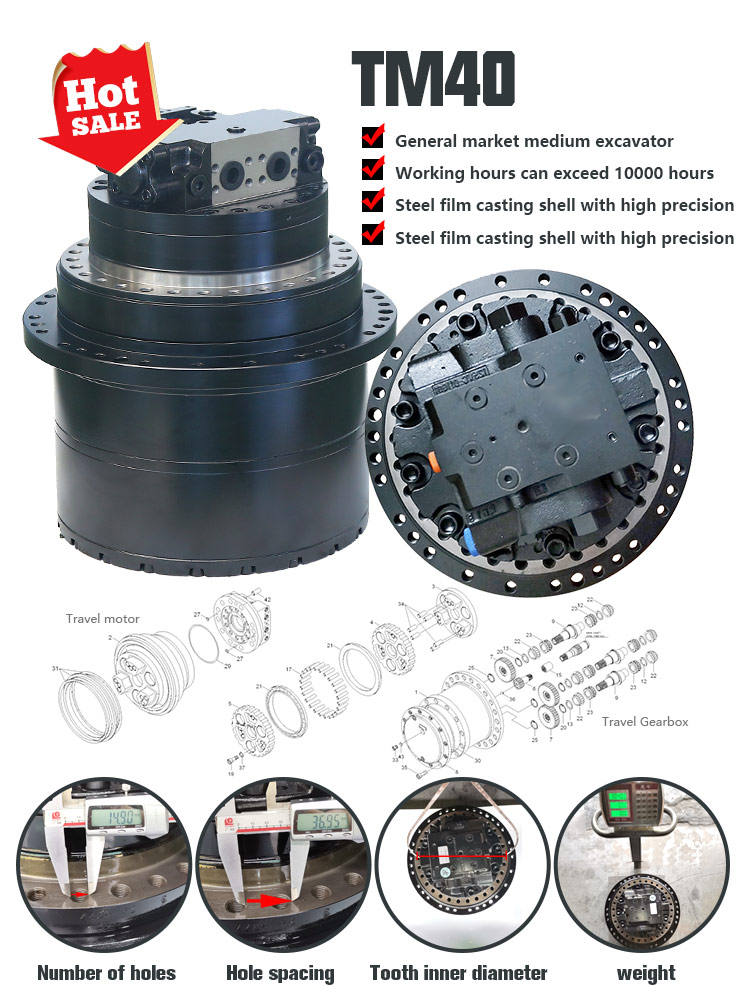 Excavator EX300-5 Travel Motor - 9149237 Final Drive Assy