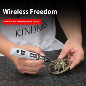 Juego de Mini Herramientas Eléctricas para Tallar Jade con Carga USB, Accesorios para Tallado, Venta al por Mayor 20240319 Herramienta de Pulido Eléctrica - Product Image 2