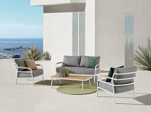 Ensemble <span class=keywords><strong>de</strong></span> canapés <span class=keywords><strong>de</strong></span> patio en <span class=keywords><strong>aluminium</strong></span> haut <span class=keywords><strong>de</strong></span> gamme Nemo Mobilier <span class=keywords><strong>de</strong></span> loisirs <span class=keywords><strong>de</strong></span> <span class=keywords><strong>jardin</strong></span> <span class=keywords><strong>de</strong></span> luxe contemporain pour hôtels - Product Image 2