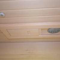 Sauna infrarouge en cèdre rouge canadien avec massage chauffant des jambes, pour thérapie laser rouge, vente en gros usine