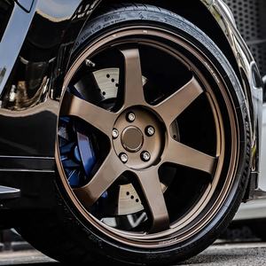 Cerchi Forgiati Leggeri ad Alta Capacità di Carico 4x100 4x114.3 5x100 5x108 5x112 5x14.3 5x120 5x130 TE37 Z33 34 350Z Silvia S13 14 - Product Image 2