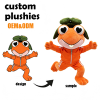 Op maat gemaakte knuffels fabrikant CE ASTM geen minimale bestelhoeveelheid groothandel ontwerp mini zacht speelgoed voor club jubileum cadeau op maat gemaakte mascotte speelgoed