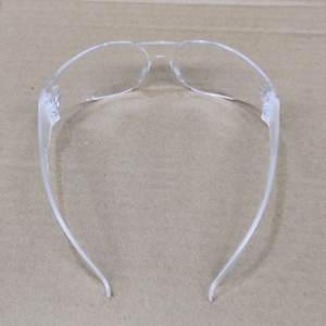 Occhiali di Sicurezza BRAVA2 CLEAR AB 101101 Trasparenti Senza Montatura con Ponte Nasale Integrato Anti-Impatto - Product Image 4