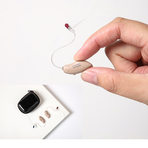 AcoSound L16 RIC-<span class=keywords><strong>S</strong></span> Appareils auditifs RIC programmables 16 canaux en résine médicale, pile <span class=keywords><strong>A10</strong></span>, conception invisible, assistant auditif pour malentendants, nettoyage - Product Image 3