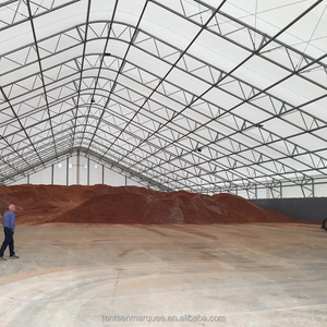 Tente de stockage en Pvc, grand entrepôt, bâtiment de stockage, 0,55 kn, charge de neige et de vent, ferme de trempage à chaud - Product Image 6