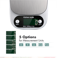 Skala Dapur Rumah Tangga Multi-fungsi Tahan Air Skala Elektronik 3KG/0.1 <span class=keywords><strong>Gram</strong></span> Barang Panggang Akurat Elektronik Dapur Sc - Product Image 2