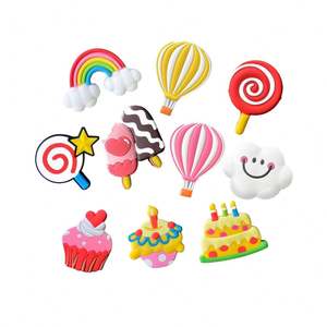 Autocollant magnétique pour réfrigérateur en PVC 3D arc-en-ciel - Product Image 1