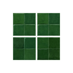 Gạch dán tường 3D giả đá Emerald Green, kích thước 6 inch, chống thấm, tự dính, dùng cho nhà bếp