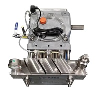 Station de pompage à piston haute pression industrielle 120-1000 bar Débit de 163 L/min Fonctionnement continu 24 heures pour une eau stable
