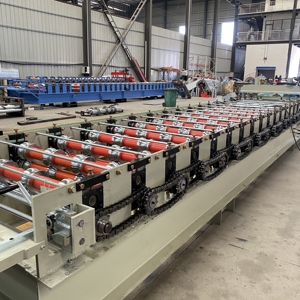 Nhà máy tốt nhất bước gạch cuộn hình thành máy thép mạ kẽm tấm lợp Máy ép - Product Image 5