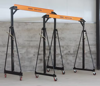 Portique mobile robuste à roues pour entrepôt