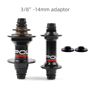 ดุมล้อจักรยาน POLSO BH014 9T อลูมิเนียมอัลลอยด์ สำหรับแกนล้อแบบ Female Axle Nut BMX 36 รู 3/8 14 มม. ด้านหน้า/หลัง ขวา - Product Image 2