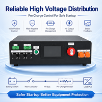 Armoire de cascade intelligente ECBMS HV BMS ECBMS-HV-PDU avec ports de charge séparés pour la protection des circuits de stockage d'énergie industrielle