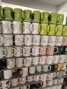 Lettera casuale tazza in ceramica stile minimalista tazza di <span class=keywords><strong>caffè</strong></span> per uso quotidiano casa ufficio bicchieri o idee regalo per il commercio all'ingrosso - Product Image 5