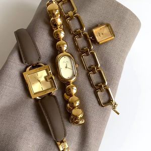 La moda Godi e la tendenza Ankela rosso Vintage orologio da <span class=keywords><strong>donna</strong></span> è un quarzo di nicchia di fascia alta con uno stile retrò semplice - Product Image 3
