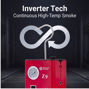 Détecteur de fuite de fumée automobile ANYCAR Z9 DC12V, testeur de fuite de conduite EVAP pour voiture, pompe à air intégrée, manomètre 2 bars - Product Image 4