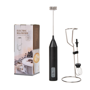 Máy đánh sữa cầm tay bằng thép không gỉ, có logo tùy chỉnh, tự động, sạc USB, tích hợp chức năng xay sinh tố, đánh matcha - Product Image 2