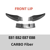 Diffuseur avant pour E81 E82 E87 E88 LCI 2008-2011, lèvre de pare-chocs avant noir brillant