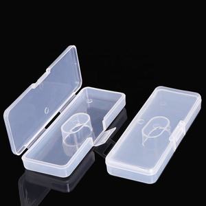 SUNSHING Étui à cure-dents portable en plastique transparent, petit format, 8 cure-dents, pour voyage, avec rangement pour fil <span class=keywords><strong>dentaire</strong></span> et cure-dents de poche - Product Image 2