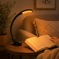 Lampe de lecture à pince mini 1600K à gradation progressive, idéale pour des yeux sains sans fatigue, cadeau parfait pour les étudiants - Meilleure vente