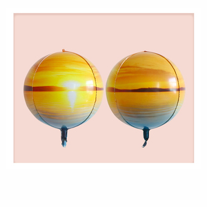 22-inch 4D nhôm foil tròn bong bóng cho trẻ em bên Halloween tốt nghiệp trở lại trường học của mẹ ngày lễ kỷ niệm - Product Image 4