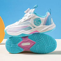 Chaussures de badminton Cema pour garçons, haute élasticité, bouton rotatif, respirantes, basses, légères, amortissantes, chaussures de sport d'été