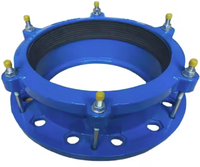 Adaptateur universel à bride en fonte ductile pour tuyau HDPE large gamme DN150 FH Factory