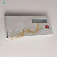 Boîte à stylos magnétique de luxe en forme de livre avec logo personnalisé, emballage en carton rigide pour cadeaux d'entreprise, approvisionnement en gros