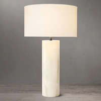L'usine d'éclairage de Zhongshan exporte des lampes de table entièrement en cuivre de style américain pour les designers nord-américains, des lampes de chevet haut de gamme.