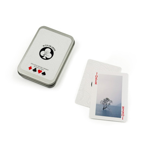 Caja Metálica Personalizable <span class=keywords><strong>para</strong></span> Tarjetas, Impermeable, con Diseño Floral, <span class=keywords><strong>para</strong></span> Bodas, <span class=keywords><strong>Juegos</strong></span> de Cartas <span class=keywords><strong>para</strong></span> Niños, Fabricante de Mazos de Cartas - Product Image 2