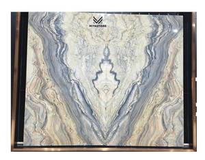 Losas de Mármol y Cuarzo Natural Modernas de la Mejor Calidad, Impermeables y Pulimentadas para Decoración de Interiores de Villas, Encimeras y Paredes - Product Image 2