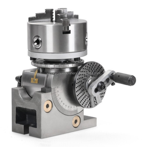 Cabezal divisorio de semi indexación de 6 ", mandril de contrapunto de 3 mordazas, cabezales divisorios CNC, cabezal de indexación de <span class=keywords><strong>maquinista</strong></span> para fresadora - Product Image 3