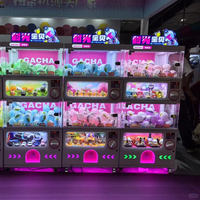 Machine de jeu d'arcade à pièces personnalisée à 2 étages, machine distributrice de capsules de jouets de 120 mm, machine de jeu d'arcade commerciale, machine à jouets pour enfants, machine Gachapon