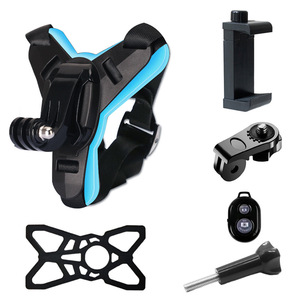 6-in-1 Bộ dụng cụ Adapter xe máy Mũ bảo hiểm đứng phụ kiện gắn mũ bảo hiểm máy ảnh gắn dây đeo cằm hành động thể thao máy ảnh phụ kiện - Product Image 4