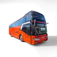 Autobus d'occasion Yu--tong-Bus à deux étages, rouge, conduite à droite, cabine de nuit, double porte, grande capacité, en promotion