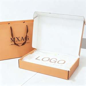 Bolsas de Regalo de Papel Kraft Impresas Personalizadas con Asas Retorcidas, Biodegradables, para Productos del Hogar, Bolsas de Compra para Promoción y Uso en Supermercados - Product Image 3