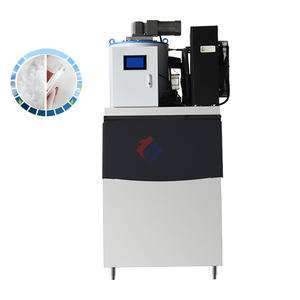 Machine à glace en flocons industrielle de 200 kg/24h, prix, pour refroidir le poisson, la viande et les produits de boucherie - Product Image 5
