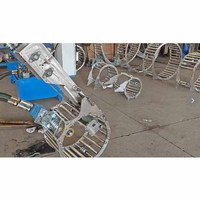 Machine automatique de réhabilitation de canalisations en spirale sans tranchée, moteur 70KW, roulements et engrenages pour la réparation des égouts souterrains
