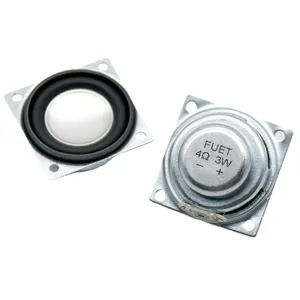 2828 28*28MM 4Ohm 3W Alto-falante para reprodutor de áudio multimídia de gama completa