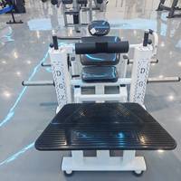 Máquina Profesional HYRS de Acero para Hip Thrust con Cojín Ergonómico para Cuello y Espalda, Plataforma Antideslizante, Equipo para Moldear Glúteos, Entrenamiento para Gimnasios Privados