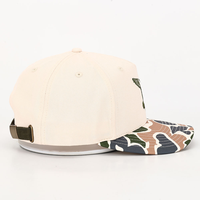 Gorra de Béisbol Personalizada para Hombre, Estilo Camuflaje, de Alta Calidad, 5 Paneles, Visera Curva, Gorras con Bordado de Animales, Logotipo Personalizado, Gorra de Papá