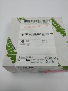 Producto Original Nuevo, Bloque de Terminales de Doble Plataforma 736108, 5 Piezas, Plc - Product Image 2