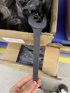 Alta calidad 27mm acero al carbono Industrial OEM personalizable llaves de extremo abierto forjado llave llamativa troquel medición métrica - Product Image 3