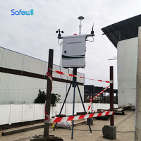 Estación de Monitoreo de Calidad del Aire para Parque Ecológico, Rejilla de Control de Contaminación del Aire Urbano, PM2.5, PM10, TSP, WD, WS RH