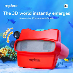 Mideer 3D Viewer Toy Enfants Stéréoscope Portable avec Diapositives D'histoire Observation Amusante Pas De Lumière Bleue Réaliste Jouet D'apprentissage Visuel - Product Image 2