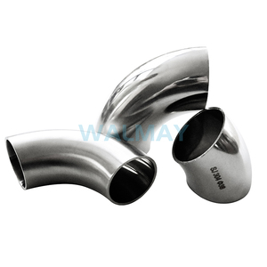 Gomito in Acciaio Inossidabile 304 316 304L 316L a 90 Gradi, Personalizzato per Uso Sanitario - Product Image 4