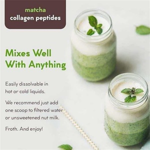 Colágeno Marino Natural Matcha en Polvo 2026, Venta Caliente, para Blanqueamiento de la Piel, Quema de Grasa, Productos de Belleza, Bienestar Adulto, 90g, OEM - Product Image 3