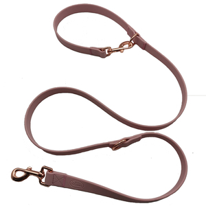 Correa de PVC para perro, clip de doble mango resistente al agua, con logotipo en relieve de Color personalizado, respetuoso con el medio ambiente, 2023 - Product Image 1