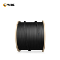Excelente cable de fibra óptica de tipo plano arco plano tipo 2 núcleos 12 cable de fibra óptica de caída FTTH de fibra